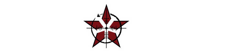 DCF GUNS LONG LOGO WHITE